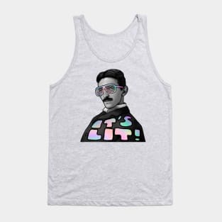 NIKOLA TESLA - IT'S LIT! Tank Top